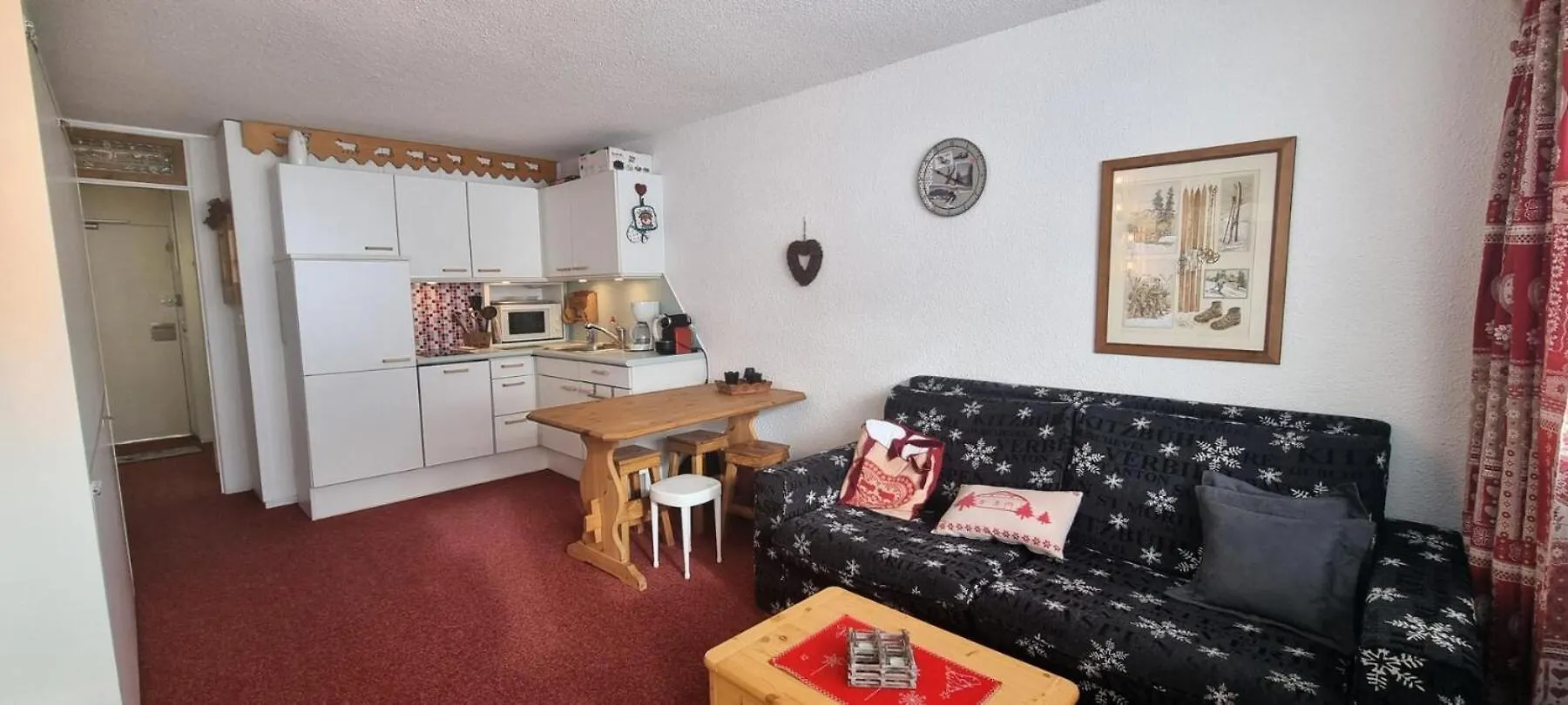 Residence Diamant - Studio Vue Piste Mae-0304 La Plagne