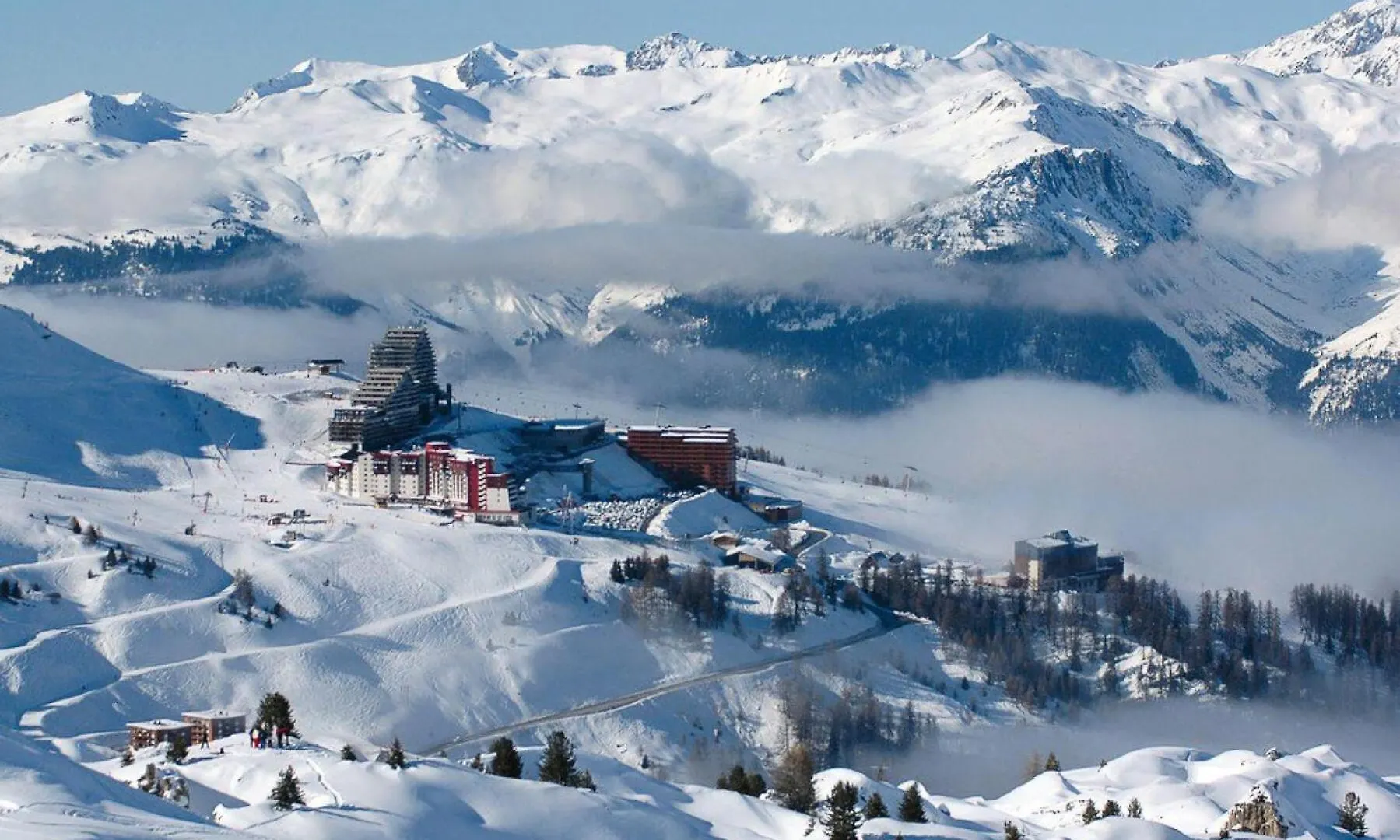 Residence Diamant - Studio Vue Piste Mae-0304 La Plagne France
